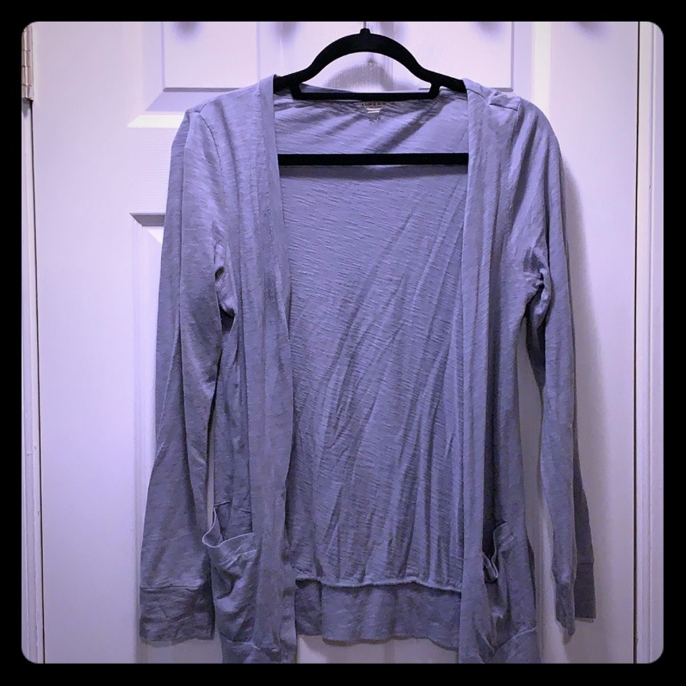 Gray Cardigan